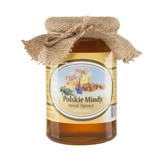 POLSKIE MIODY - miód lipowy 1000 g/POLISH HONEY linden honey 1000g