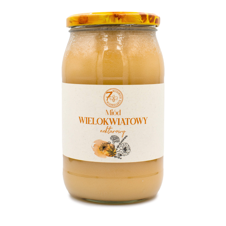 Miód nektarowy wielokwiatowy 1,2kg