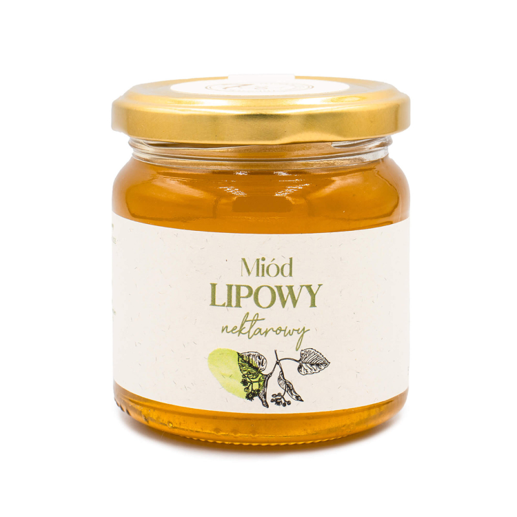 Miód nektarowy lipowy 250g